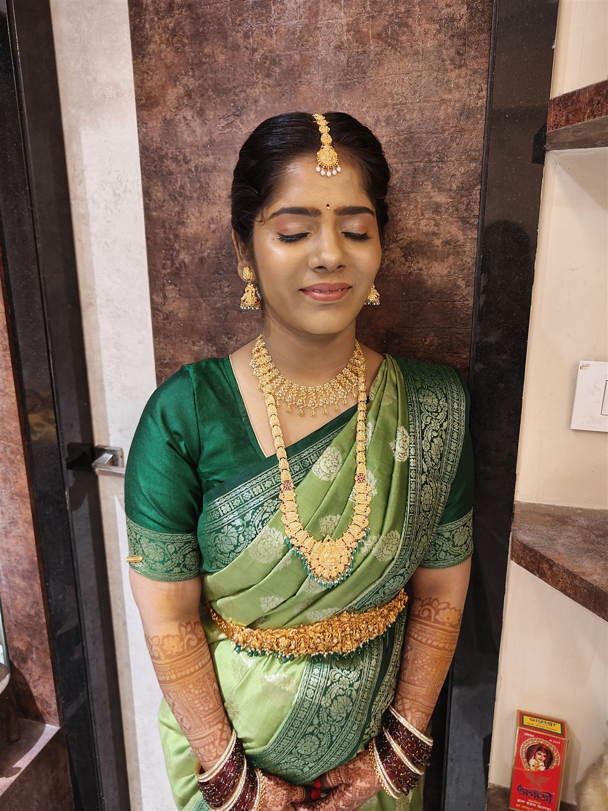 Reception bridal look