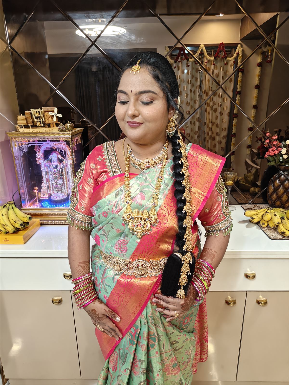 Bride styled by Kalpana